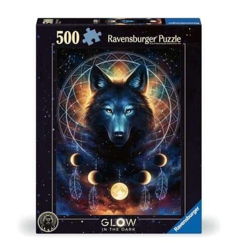 Ravensburger 500p Puzzle Parlayan Kurt, Yapboz