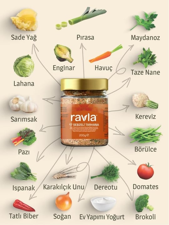 Ravla 17 Sebzeli Tarhana - 200g