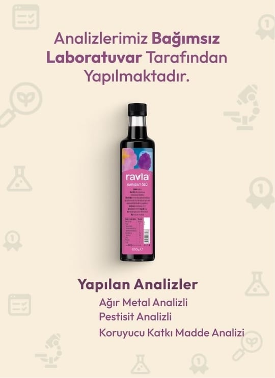 Ravla Karadut Özü - 690g