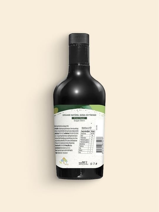 Ravla Organik Erken Hasat Zeytinyağı – İçimlik 500 ml