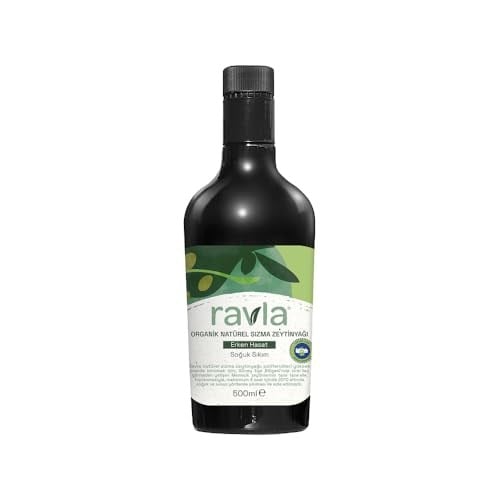 Ravla Organik Erken Hasat Zeytinyağı – İçimlik 500 ml