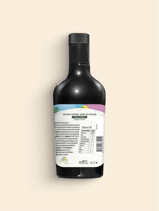Ravla Organik Zeytinyağı – Bebek ve Çocuklara Özel Yüksek Polifenol Serisi 500 ml
