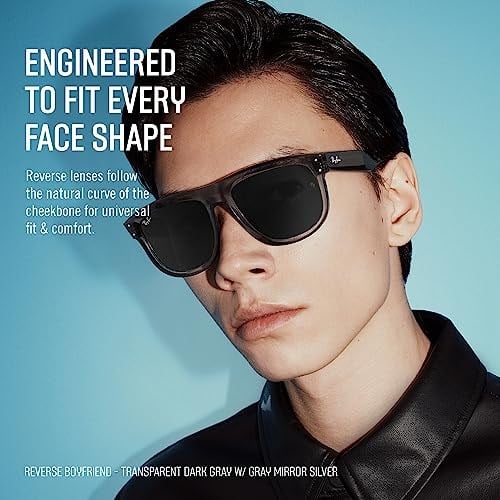 Ray-Ban 0RBR0502S 6677VR 50 Unisex Güneş Gözlüğü, Siyah, 50