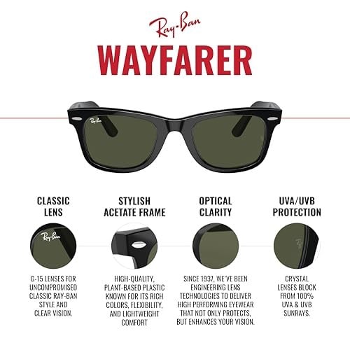 Ray-Ban Rb2140 Orijinal Wayfarer Kare Güneş Gözlüğü