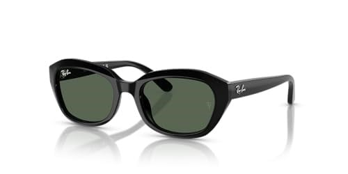 Ray-Ban RJ9081S Kelebek Güneş Gözlüğü, Siyah/Koyu Yeşil, 48 mm