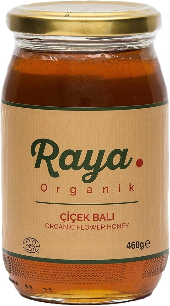 Raya Organik Çiçek Balı 450 Gr