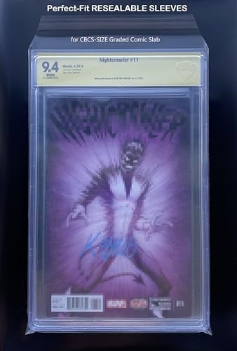 Rayvol Kademeli Çizgi Roman CGC ve CBCS için Yeniden Kapanabilir Çantalar - 9 x 14 (150 Sayım)