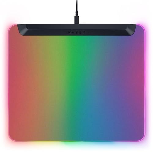 Razer Firefly V2 Pro - RGB arkadan aydınlatmalı oyun mouse matı - Entegre USB Bağlantı Noktası (15 Bölge LED Aydınlatma, Optimum İzleme içi - Seçenekler: Firefly V2 Pro - Siyah, Firefly V2 Pro - Beyaz