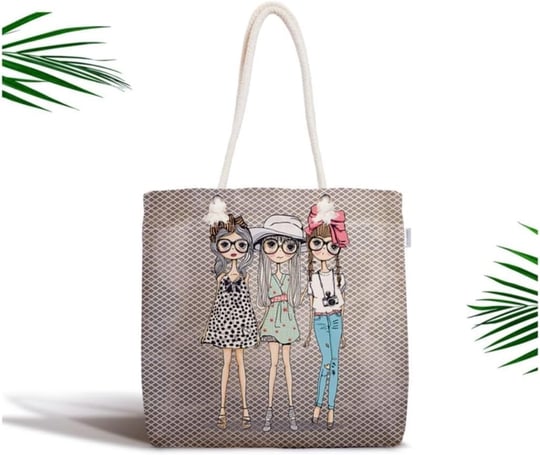 RealHomes Fashion Girls Dijital Baskılı Modern Fermuarlı Kumaş Çanta Canta-570, CANTA-570