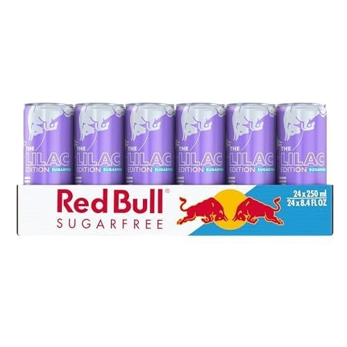 Red Bull Enerji İçeceği LILAC Edition, Pomelo 24 x 250 ml, Şekersiz