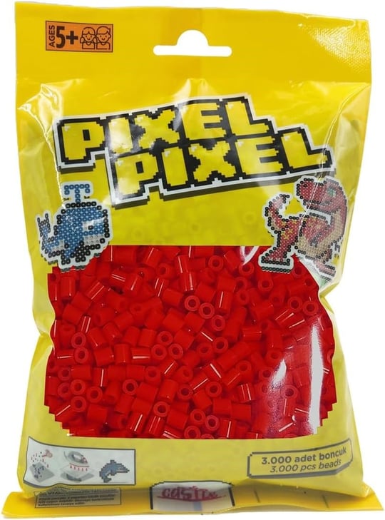 Red Castle 3000 Adet Midi Boncuk Kırmızı- Ppb-3000-14