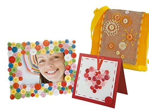 (Red) - Folia 12894, buttons mix, tone on tone mix, 30 g
