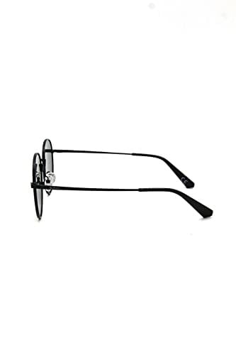 REDBERRY Marka RB 2102 C3 Unisex,OVAL,METAL,SİYAH Çerçeve ORGANİK,YEŞİL Cam 54 Ekartman Güneş Gözlüğü