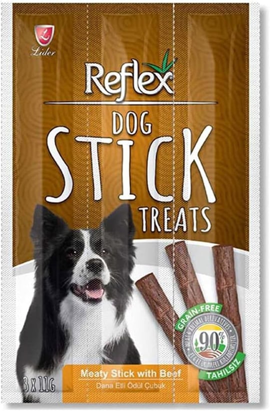 Reflex Dana Etli Köpek Ödül Çubugu 11 Gr 3 Adet