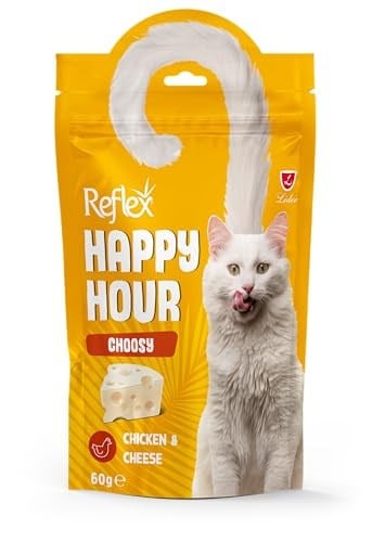 Reflex Happy Hour Seçici Kedi Peynir Tavuk Kedi Ödül 60 Gr