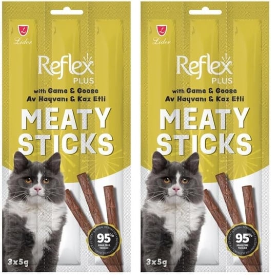 Reflex Kedi Ödül Stick Av Hayvanlı & Kaz 3 * 5 Gr 2li paket