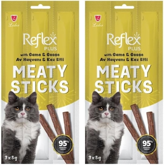Reflex Kedi Ödül Stick Av Hayvanlı & Kaz 3 * 5 Gr 2li paket