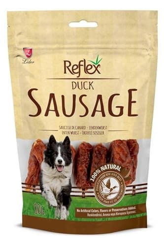 Reflex Kurutulmuş Duck Sausage Ördekli Sosis Köpek Ödülü 80 Gr