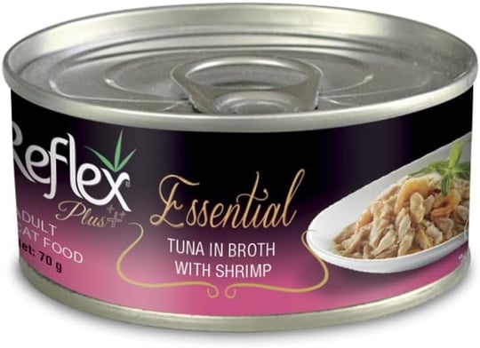 Reflex Plus Ton Balik Karides Kedi Konserve 70Gr