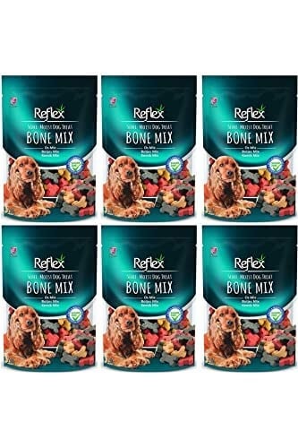 Reflex Yarı Yumuşak Kemik Mix Köpek Ödül Maması 150 Gr 6LI SET