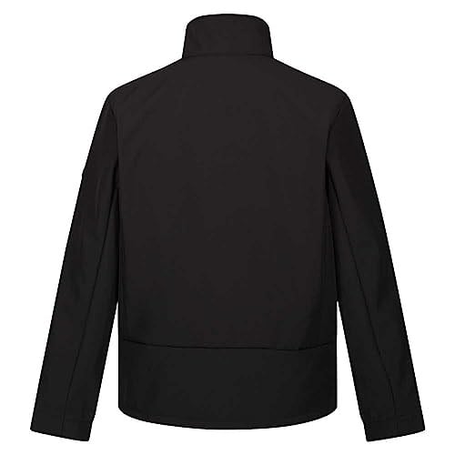 Regatta Erkek Dendrick Yumuşak Kabuk Ceket, Siyah, XL