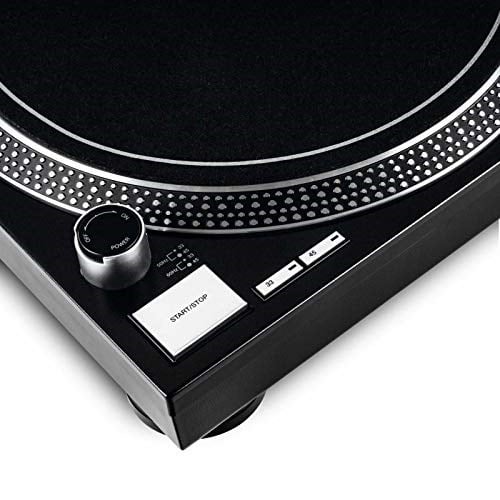 Reloop RP-1000 MK2 | Hifi/DJ Belt-Drive Pikap/Turntable, Ortofon OM Black Pikap İğnesi ve Headshell ile Birlikte - Seçenekler: RP-1000 MK2, RP-2000 MK2, RP-4000 MK2
