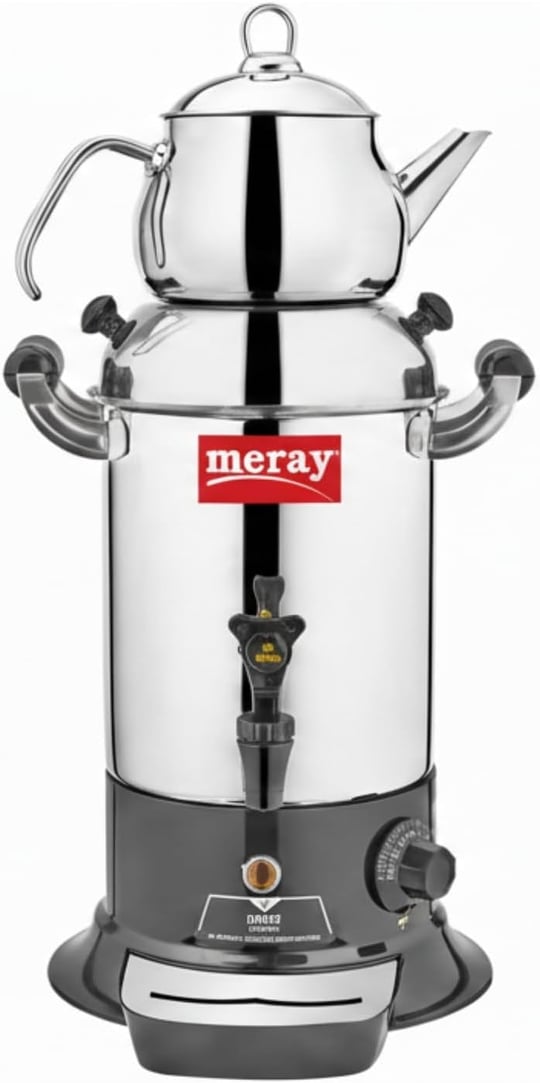 Remta R29 Mini Tek Demlikli Çay Semaveri, 5 lt, Paslanmaz Çelik