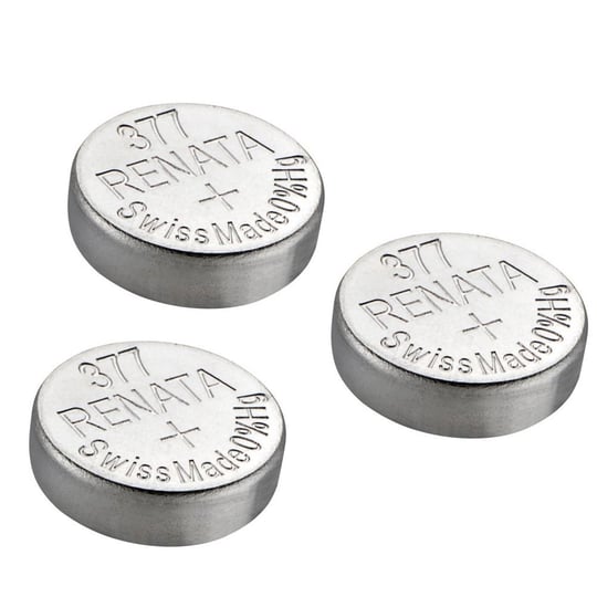 Renata Saat pili Swiss made 377 veya SR626SW OR AG4 1,5V (3 x 377 veya SR 626 SW)