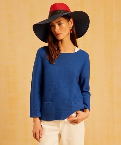 Renk Geçişli Hasır Şapka