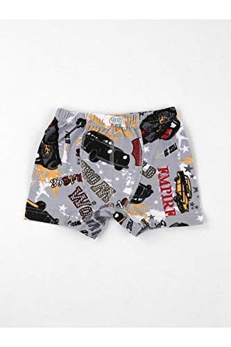 Renkli Desenli Erkek Çocuk 6 lı Boxer