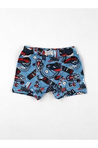 Renkli Desenli Erkek Çocuk 6 lı Boxer