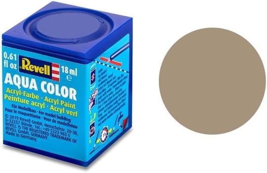 Revell - Su Bazlı Maket Boyası Bej Mat 18 Ml (36189)