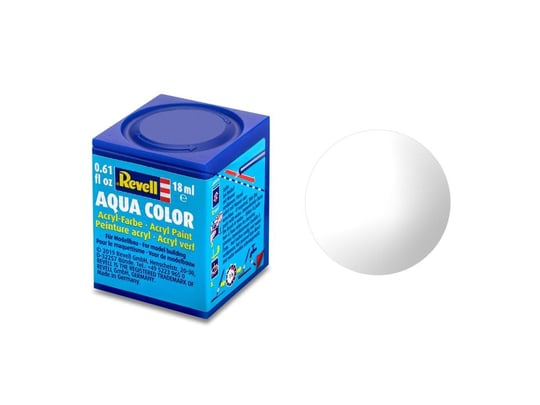 Revell - Su Bazlı Maket Boyası Clear Parlak 18 Ml (36101)