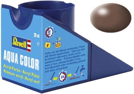 Revell - Su Bazlı Maket Boyası Kahverengi İpek 18 Ml (36381)