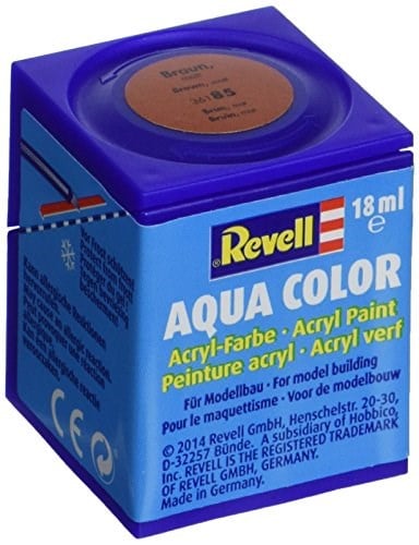 Revell - Su Bazlı Maket Boyası Kahverengi Mat 18 Ml (36185)