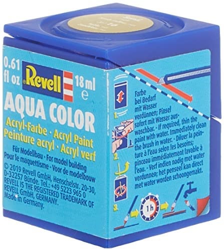 Revell - Su Bazlı Maket Boyası Kum Sarısı Mat 18 Ml (36116)