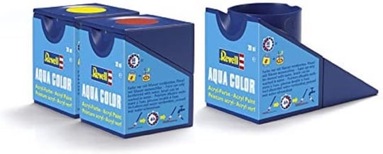 Revell - Su Bazlı Maket Boyası Mavi Mat 18 Ml (36156)