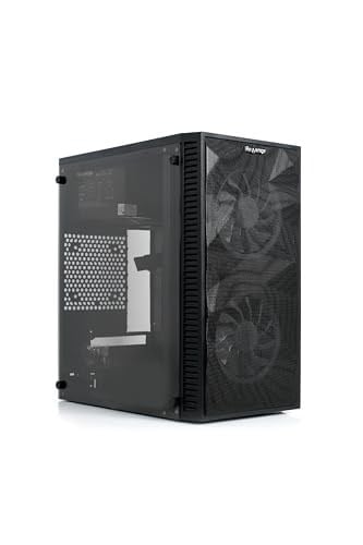 REVENGE Magic Mikro Atx 2 Rainbow Fanlı Mesh Panel Akrilik Gaming Oyuncu Bilgisayar Kasası (0, Watt)