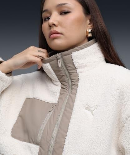 Reversible Sherpa Kadın Bej Günlük Stil Ceket 68838687