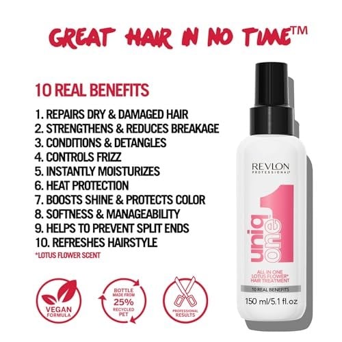 Revlon Professional Uniq One All In One Lotus Flower Durulanmayan Sprey Bakım Kremi 150ml