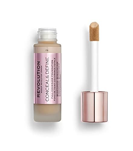 Revolution Conceal & Define Yağsız Fondöten F8