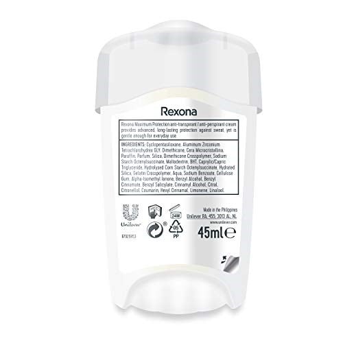 Rexona Maximum Protection Sensitive Dry Antiperspirant Cream 45 ml