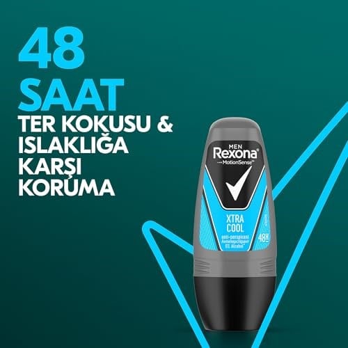 Rexona Men MotionSense Erkek Roll On Deodorant Xtra Cool 50 ml