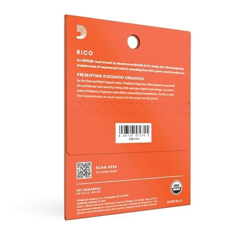 Rico by DAddario Eb-Altsaksafon Yapıcı | Yüksek Hassas Üretim | Kalınlık 1,5 | 3lü Paket | Sıcak Tam Ses | Hoş Oyun hissi - Seçenekler: Stärke 1.5, Stärke 3.0, Stärke 3.5, Stärke 4.0, Kalınlık: 1...