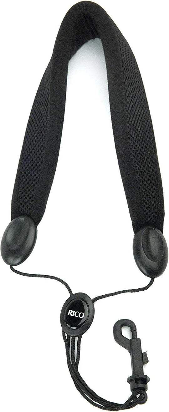 Rico Saxophongurt für Sopran- und Altsaxophon, Karabinerhaken - Seçenekler: Metal Hook, Snap Hook, Soprano/Alto, Tenor/Bariton