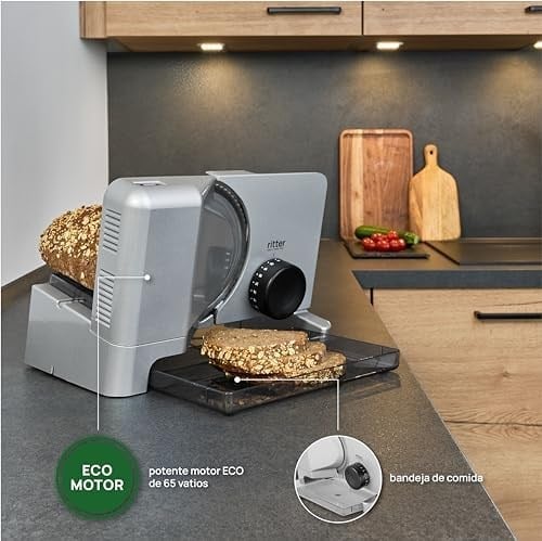 ritter E 16 Elektrikli Ev ve Ofis Tipi Gıda Dilimleyici, Eko Motor