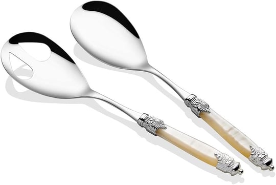 Rivadossi Arianna Chrome Krem Salata Servis Seti