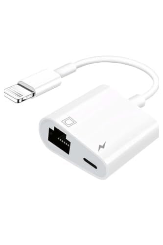 RJ45 Lightning Ethernet Dönüştürücü, Beyaz BBZR27