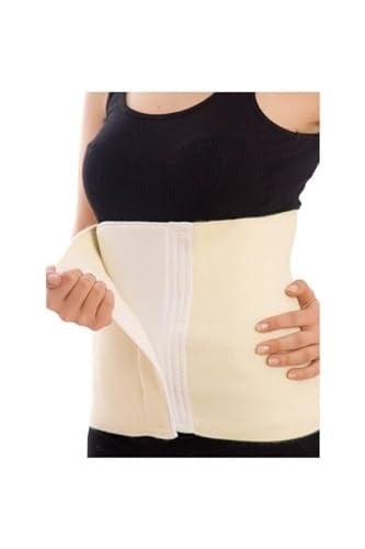 RKM TİCARET Unisex Krem Cırtlı Yün Korse Ten M-1