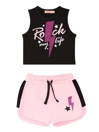 Rock Life Kız Çocuk Crop Top Şort Takım